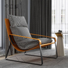 Liyu Foshan Office Furniture Factory Supplying Wholesale Modern Luxury Single Sofa Chaise Lounge Chairs
