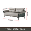 Liyu Furniture Best Choice Wholesale Leather Upholstered Couch Modern Sofa 3 Seat Sofa Sectional for Office Living Room