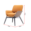 Liyu Office Furniture Nordic Leisure Accent Chair Sofa Armchair Lazy Single Lounge Dining Living Room Chairs