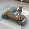 Liyu Modern Table And Chairs Set Luxury Escritorios De Oficina For Commercial Wood Office Furniture Boss Executive Office Desk