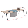 Liyu Customized office meeting Conference Table for boardroom Modern large solid wood conference desk