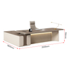 Liyu Office Furniture Luxury Modern Executive Desk L Shape Manager Table Bureau