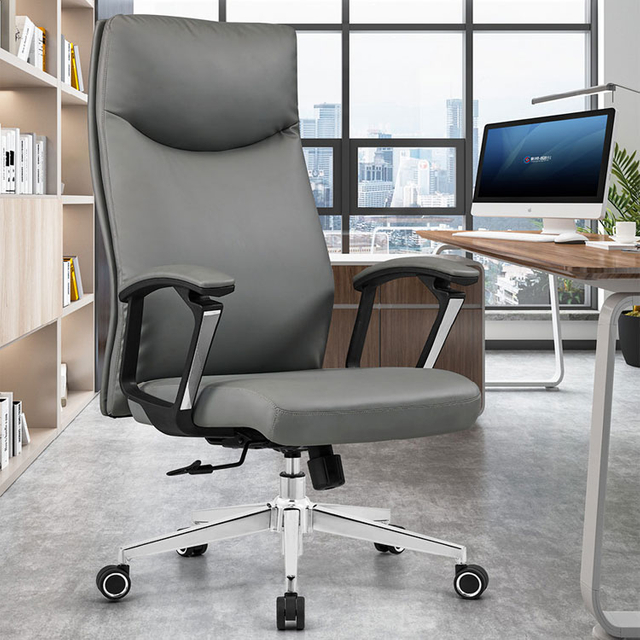 Liyu Furniture Office Chairs And Tables Set Furniture High Back Leather Office Chair China Boss Office Chairs