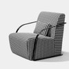 Liyu Italian Style Modern Couch Design Single Seater Living Room Sofa Furniture