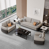  Liyu Office Furniture Modern Style Leather Sofa Set Designs Large Sofa European For Living Room Sectional Couch