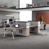 Liyu Economy Simple Design Full Service Classic Home Corner Company Work Staff Melamine MDF Table Office Computer Desk