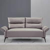 Liyu Furniture Luxury Classic Genuine Leather High End Sofa Aviation Leather Executive 3 Seat Office Small Bed Sofa