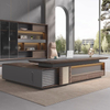 Liyu Luxury New Design Office Desks CEO Wooden Table Office Furniture Executive Desk