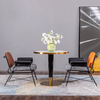 Liyu Office Furniture Modern Fabric Metal Legs Guest Waiting Reception Room Chair Dining Chair with Arm