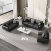 Hot Sell Modern Sectional Sofa Leather 1 And 2 Genuine Leather Office Sofa Set Furniture