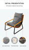 Liyu Foshan Office Furniture Factory Supplying Wholesale Modern Luxury Single Sofa Chaise Lounge Chairs