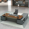 Liyu Modern Table And Chairs Set Luxury Escritorios De Oficina For Commercial Wood Office Furniture Boss Executive Office Desk