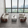 Liyu Sofa Set Single Chair Leather Designer Home Furniture Reception Sectional Couch for Project Visitor Fabric Office Sofas