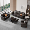  Liyu Office Furniture Modern Style Leather Sofa Set Designs Large Sofa European For Living Room Sectional Couch