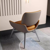 Liyu Office Furniture Nordic Leisure Accent Chair Sofa Armchair Lazy Single Lounge Dining Living Room Chairs