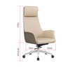 Liyu Conference Chair Leather Swivel Ergonomic Executive Office Chair Boss Luxury Office Furniture Chaise De Bureau