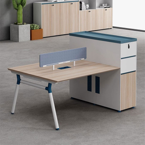 Liyu Economy Simple Design Full Service Classic Home Corner Company Work Staff Melamine MDF Table Office Computer Desk