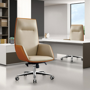 Liyu Furniture OEM Manufacturer Computer Comfortable Leather Chairs Price Executive Ergonomic Office Chair