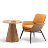 Liyu Office Furniture Nordic Leisure Accent Chair Sofa Armchair Lazy Single Lounge Dining Living Room Chairs