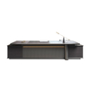 Liyu Modular Custom Office L-shaped Boss Work Desk Executive Office Furniture Durable High-end Modern Table with Lamp