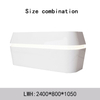 Liyu Customizable Modern Reception Desk Beauty Salon Cashier Counter Table for Barber Shop Customer Service