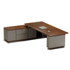 Liyu uxury Office Furniture Bureau De Table Executive CEO Office Desk Curved Office Desks