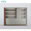 Liyu Modern Office Desk Workstation Wood Fancy Advanced Office Desk Table