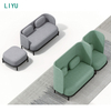Liyu Contemporary Large Office Sofa Set Commercial Modular Furniture for Hotel Modern Design Fabric Cover