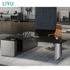 Liyu Modern Design Executive Office Desk Wood Panel Material for Manager Office Furniture