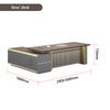 Liyu Modern Executive Office Suite Luxury Furniture Executive Office Desk for CEO