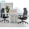 Liyu Ergonomic Office Mesh Chair with Gas Lift & Lumbar Support Comfortable Design for Long Sitting