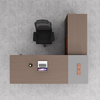 Liyu Modern Wooden Office Desk L Shape Furniture Luxury Executive Office Works Manage Table Corner Office Desks