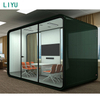 Liyu Modern New Arrival Office Pods Cabin Soundproof Privacy Phone Booths Noise Cancelling for Work Meetings Sound Proof
