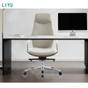 Liyu New Arrival Ergonomic Desk Table Swivel Staff Mesh Furniture Office Chair