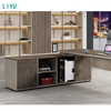 Liyu Modern Boss Table L Shape Director Table Office Furniture Executive Desk