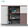 Liyu Latest Executive Office Table Designs Wooden Workstation Desk Luxury Executive L Table White Modern Manager Office Desk