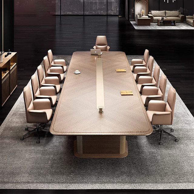 Liyu Folding Round Table 24 Seats Modern Room Switch Socket For Board Tables Meeting Paperles Wood Wooden Conference Desks