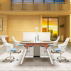 Liyu Modern And Chair Set Furniture Smart Computer Photos Executive Desk Workstation Luxury Working Office Staff Tables