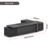 Liyu Modular Custom Office L-shaped Boss Work Desk Executive Office Furniture Durable High-end Modern Table with Lamp