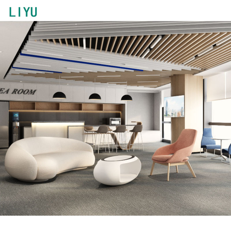 Liyu Custom Business Reception Visitor Negotiation Area Hopping Mall Center School Office Public Sofa