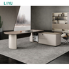 Liyu Factory Furniture Sale Durable Meticulous Workmanship Exquisite Edge Sealing Process Council Desk Office Table
