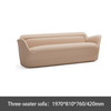 Liyu High Quality Customized Fabric Upholstery Modern Couch Sofa Set Hotel Lobby Hall Reception Area Sofas with Footless