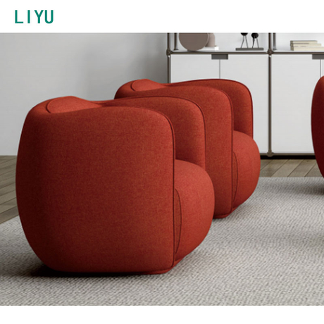 Liyu Furniture High-end Luxury PU Synthetic Leather Modern Design Office Sofas for Project
