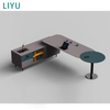 Liyu High Quality Luxury Direct Deal Commercial Furniture Modern Desk Desktops Boss Table Manager Supervisor Adjustable Desks