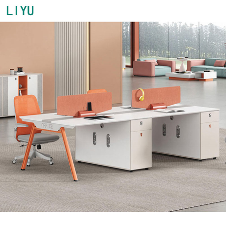 Liyu Home Office Wooden Writing Computer Desks Modern Office Desk Simple Office Furniture Small Study Table Partition