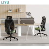 Liyu Wholesale Comfortable Factory Price Black Office Chair Ergonomic Adjustable Swivel Modern Design Mesh Chair Sillas De Oficina