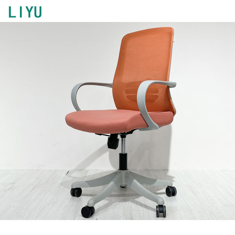 Liyu Furniture High Cost Performance MID Back Executive Ergonomic Office Chair Computer Chair