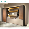 Yolanda Hot Sale Office Furniture Wooden Desktop Office Computer Desk with Storage Cabinet