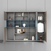 Liyu office Awesome multi-layers contemporary wooden office furniture storage Boss filing cabinet
