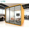 Liyu Modern New Arrival Office Pods Cabin Soundproof Privacy Phone Booths Noise Cancelling for Work Meetings Sound Proof